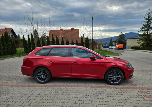 Seat Leon cena 60900 przebieg: 95600, rok produkcji 2018 z Moryń małe 232